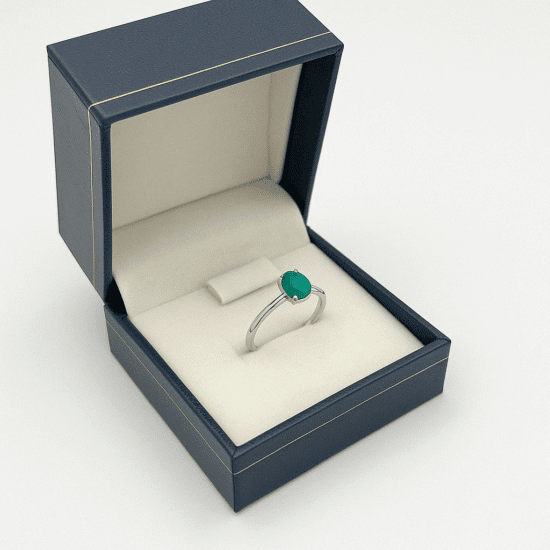 Anillo - Esmeralda - - Imagen 2