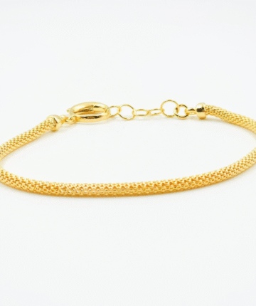Pulsera Eterna bañada en oro