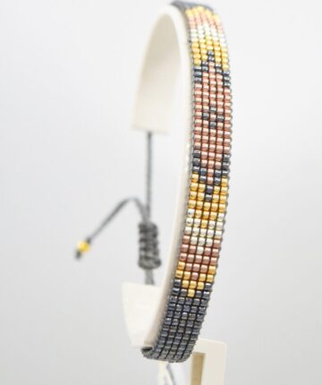 Pulsera miyuki rosada