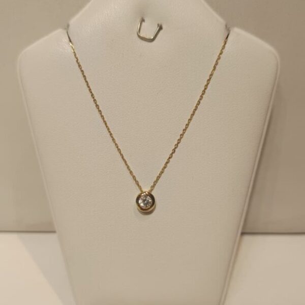 Punto de luz en oro 10k