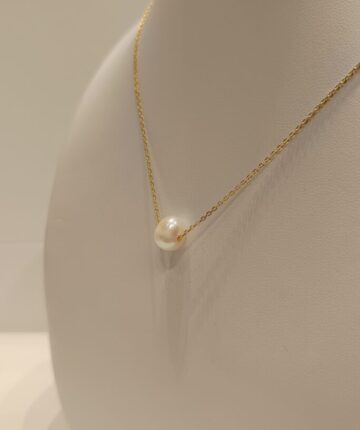 Conjunto con perla mediana